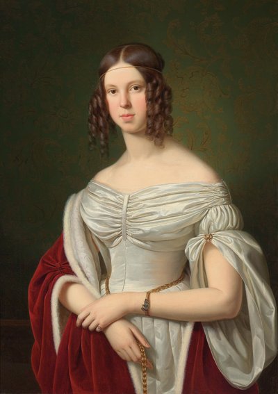 Marie Felicitas zuFürstenbergの肖像 作： Franz Ittenbach